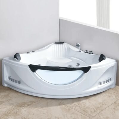 4822 – Tina de Hidromasajes Modelo Caribe I 1.30 x 1.30 x 0.45CM con 6 luces LED de 7 colores