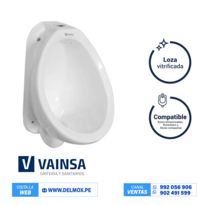 URINARIO AQUARIUS BLANCO VAINSA 4221SV60Q021