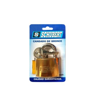 CANDADO BRONCEADO 50MM SCHUBERT