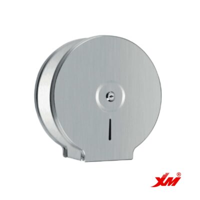 DISPENSADOR DE PAPEL ACERO JUMBO SATINADO 25.5X26CM XM ADB6206S