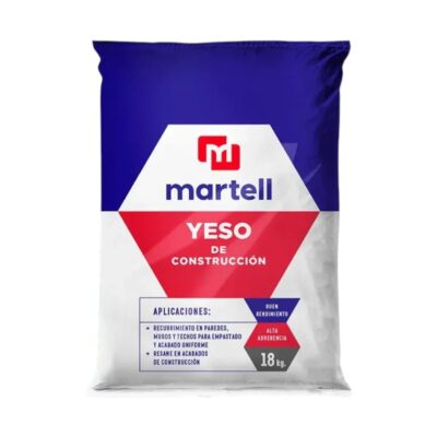 YESO CONSTRUCCION 18KG MARTELL