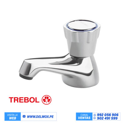 LLAVE LAVATORIO 1/2″ CHICA ECO TREBOL 610000297